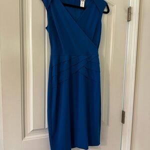 Cache Royal Blue Midi Dress